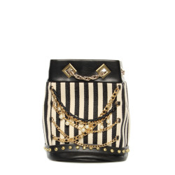 Bag La Carrie Bag large black-white
